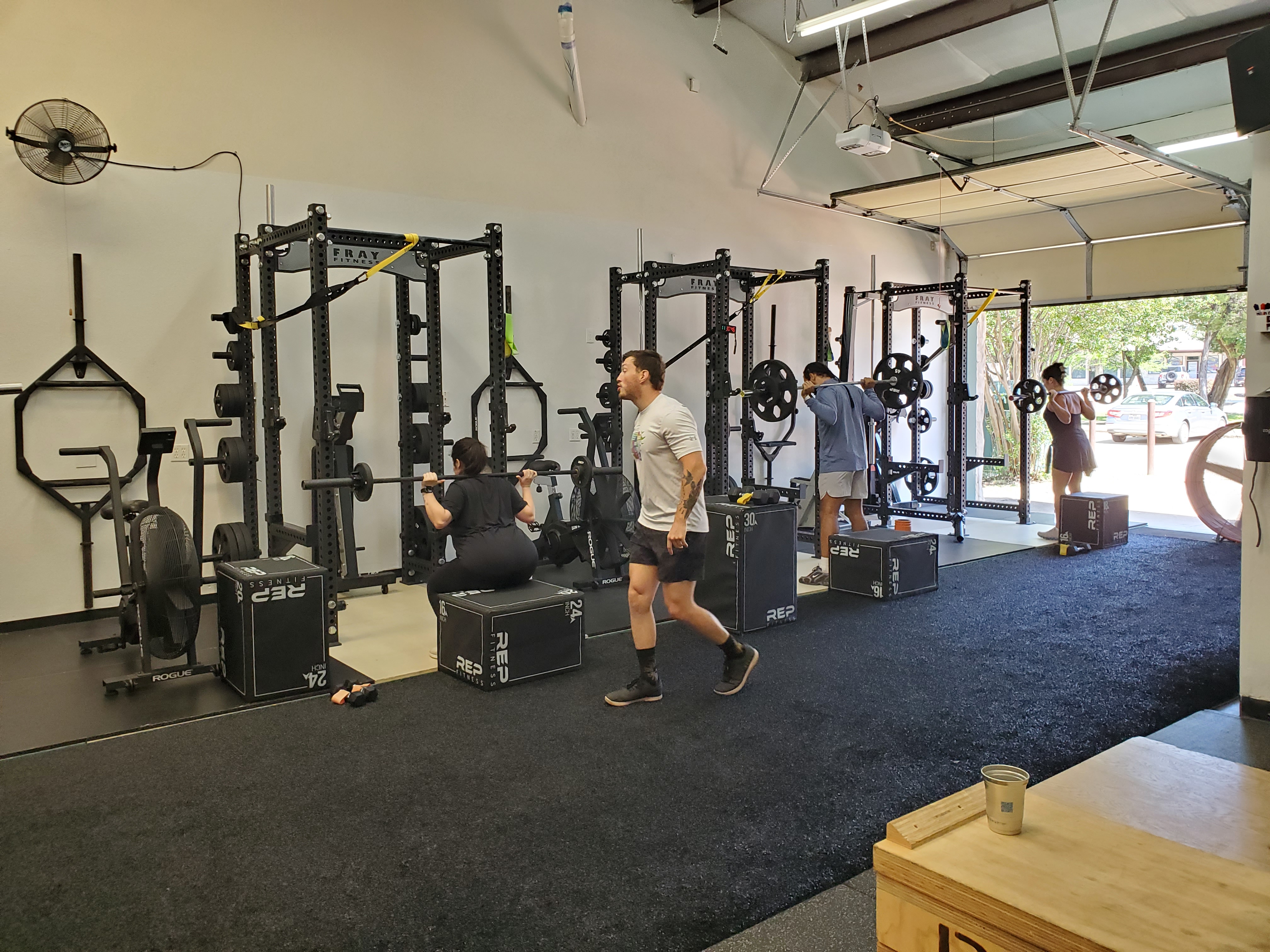 Training Floor at FitCoach West